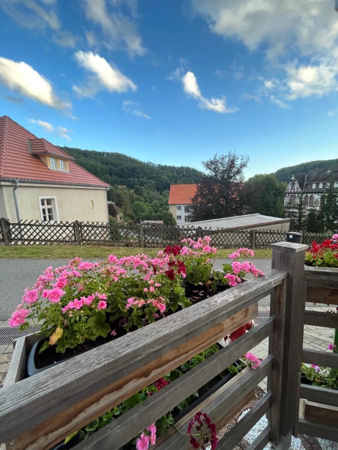 Ferienwohnung An Der Thyrahoehe Stolberg  Zewnętrze zdjęcie